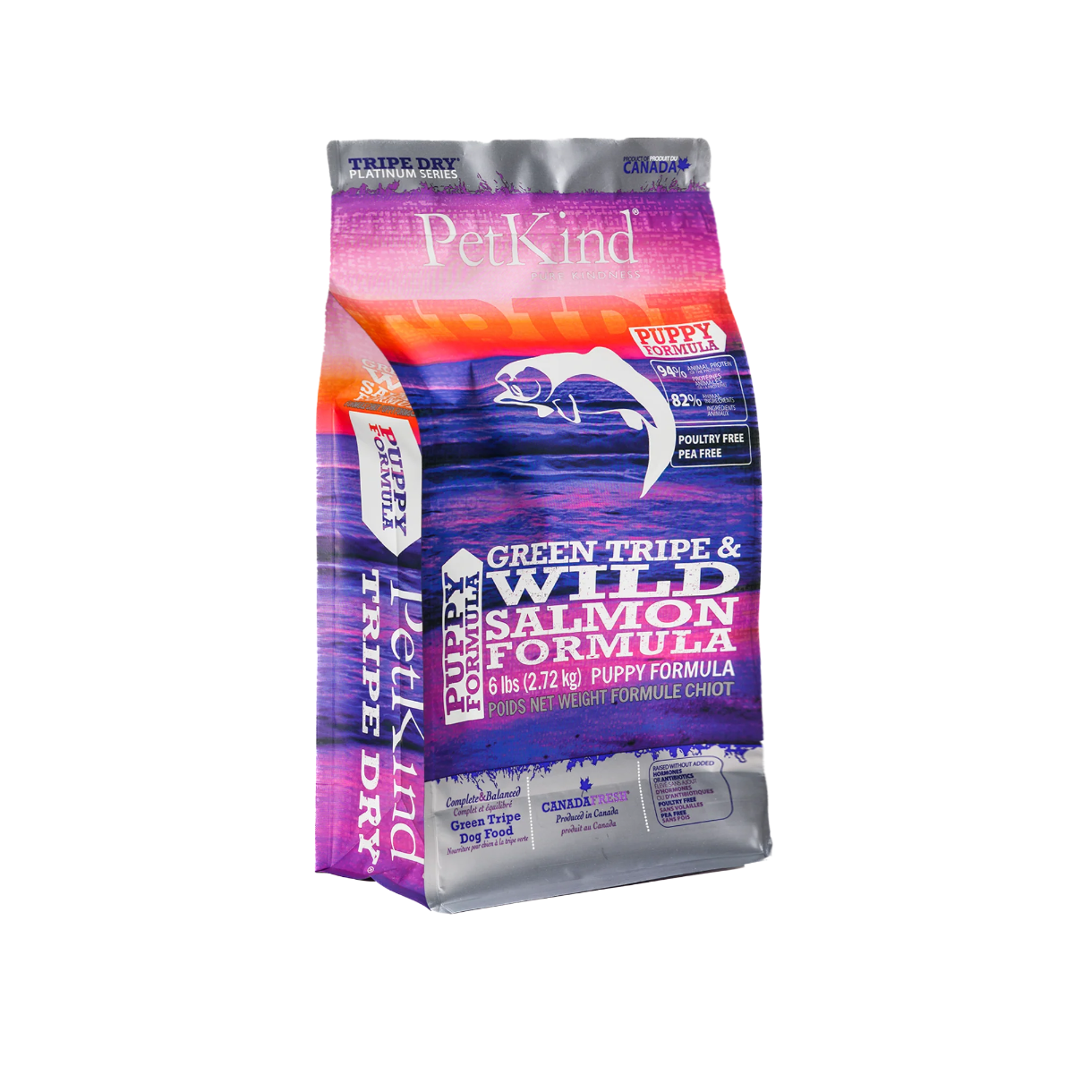שק פטקיינד גורים PetKind Puppy Formula עם כרס טלה וסלמון פראי