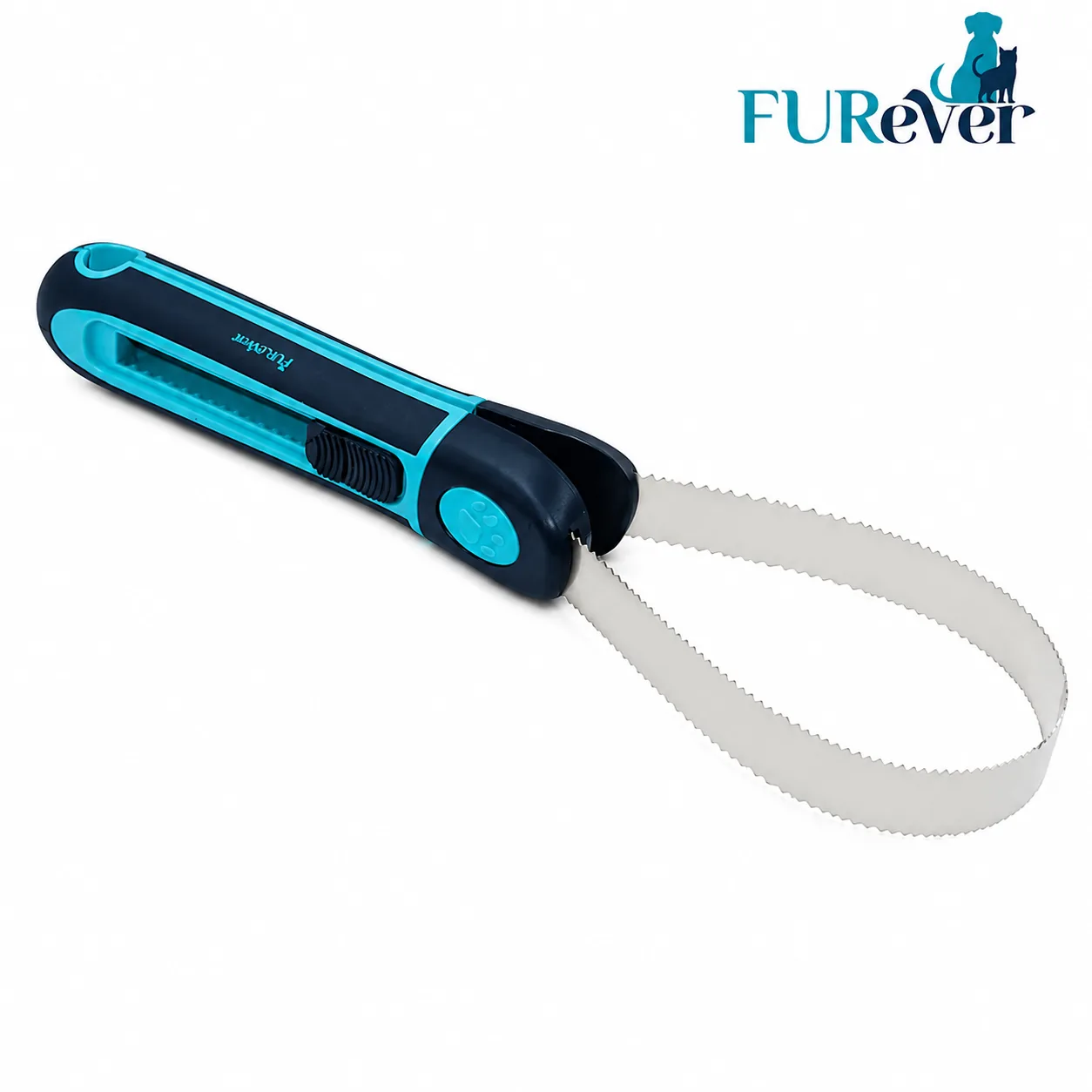 מסרק לולאה להסרת שיער מת לכלבים FUREVER - תמונה 1