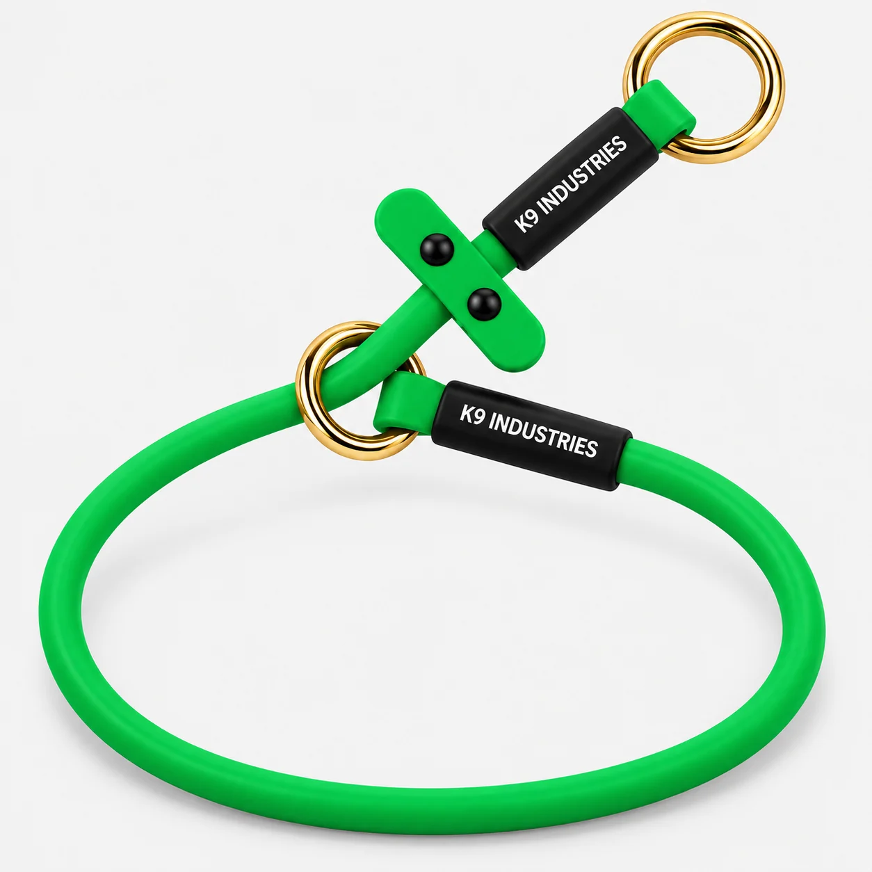 קולר סליפ K9 PowerFlex עגול 6 מ״מ בצבע חום כהה