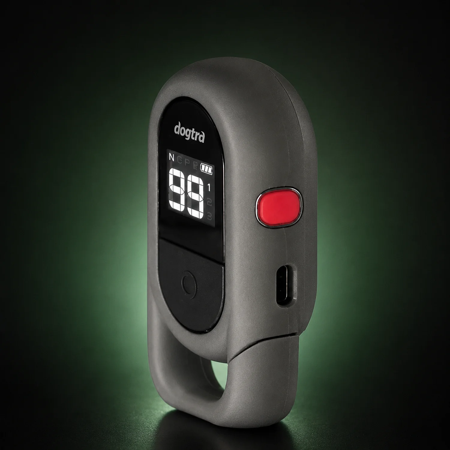 שלט Dogtra CUE GEN2 עם מסך LCD ו־99 רמות