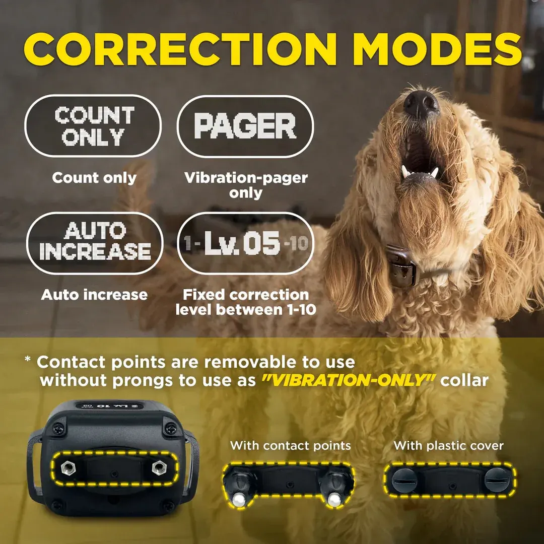 קולר נגד נביחות חכם Dogtra Smart NoBark – שליטה מהסמארטפון - תמונה 3