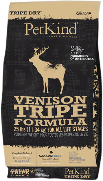 PetKind Green Tripe & Venison – מזון יבש לכלבים ללא דגנים 11.3 ק״ג - תמונה 1