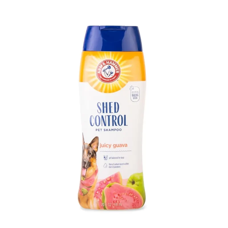 שמפו המסייע להפחתת נשירה – Arm & Hammer Shed Control Dog Shampoo – טיפוח והיגיינה