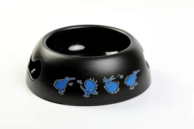 Kiwi Walker Black Bowl – קערת אוכל/שתייה לכלב